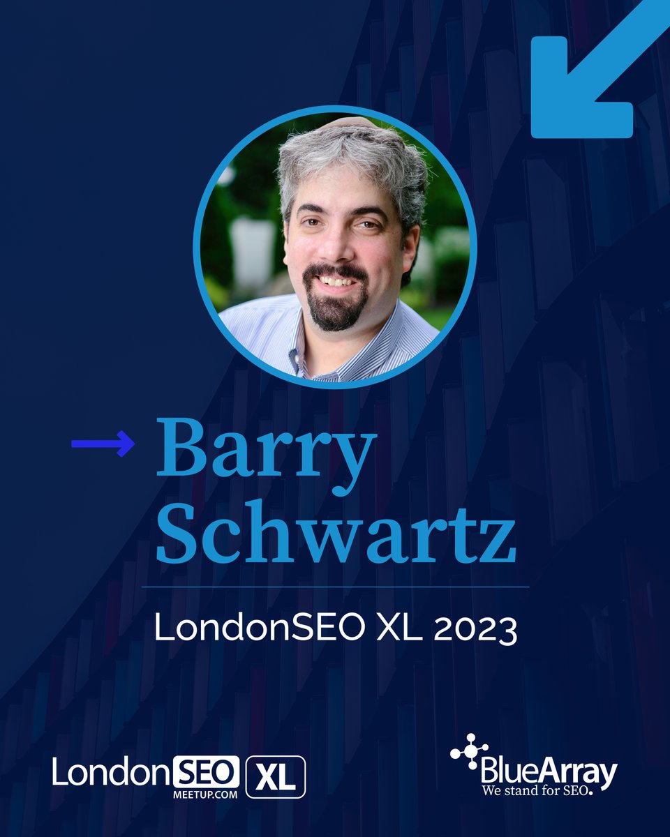 📣 Big news! We're thrilled to announce the first person joining our LondonSEO XL lineup is Barry Schwartz! 🙌

A pioneer in the SEO industry, <a href="/rustybrick/">Barry Schwartz</a> has 19+ years of experience covering search as the CEO of RustyBrick &amp; founder of the Search Engine Roundtable. #LondonSEOXL