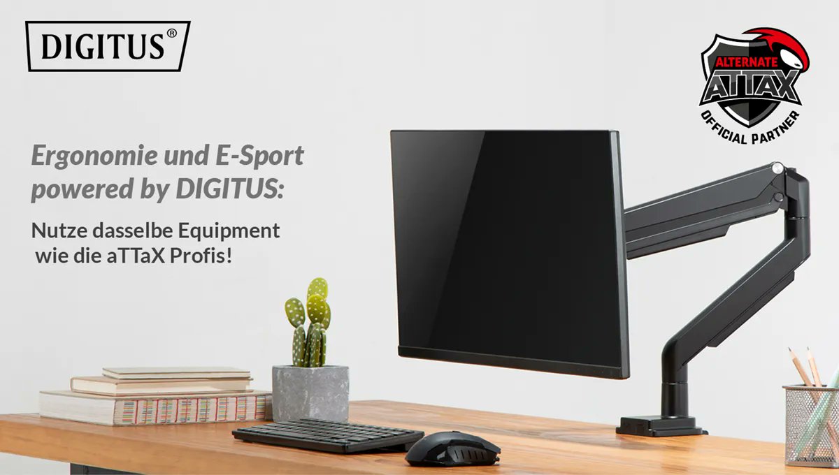 ATNattax's tweet photo. .@AssmannDIGITUS 🤝 @ATNattax
🔗 https://t.co/UoxnXL452V
Ergonomie beim Gaming: Unverzichtbar! Daher vertrauen wir auf die hochwertigen Produkte von #DIGITUS. 🦾
#Ad https://t.co/n7LjXLyuyl
