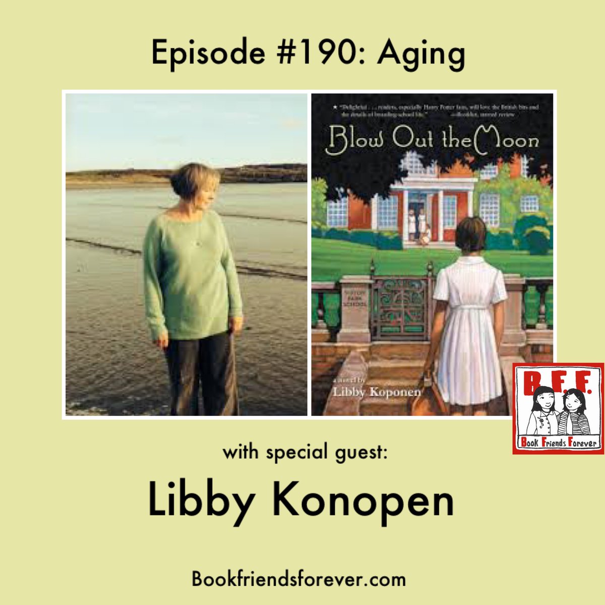 What is something you wish you had known about aging when you were younger?” Alvina asks her friend Libby to share some of her wisdom on getting older. Listen on bookfriendsforever.com!
Help Hazel out &amp; purchase cookies:
DigitalCookie.GirlScouts.org/scout/hazel476… 
#kidlit