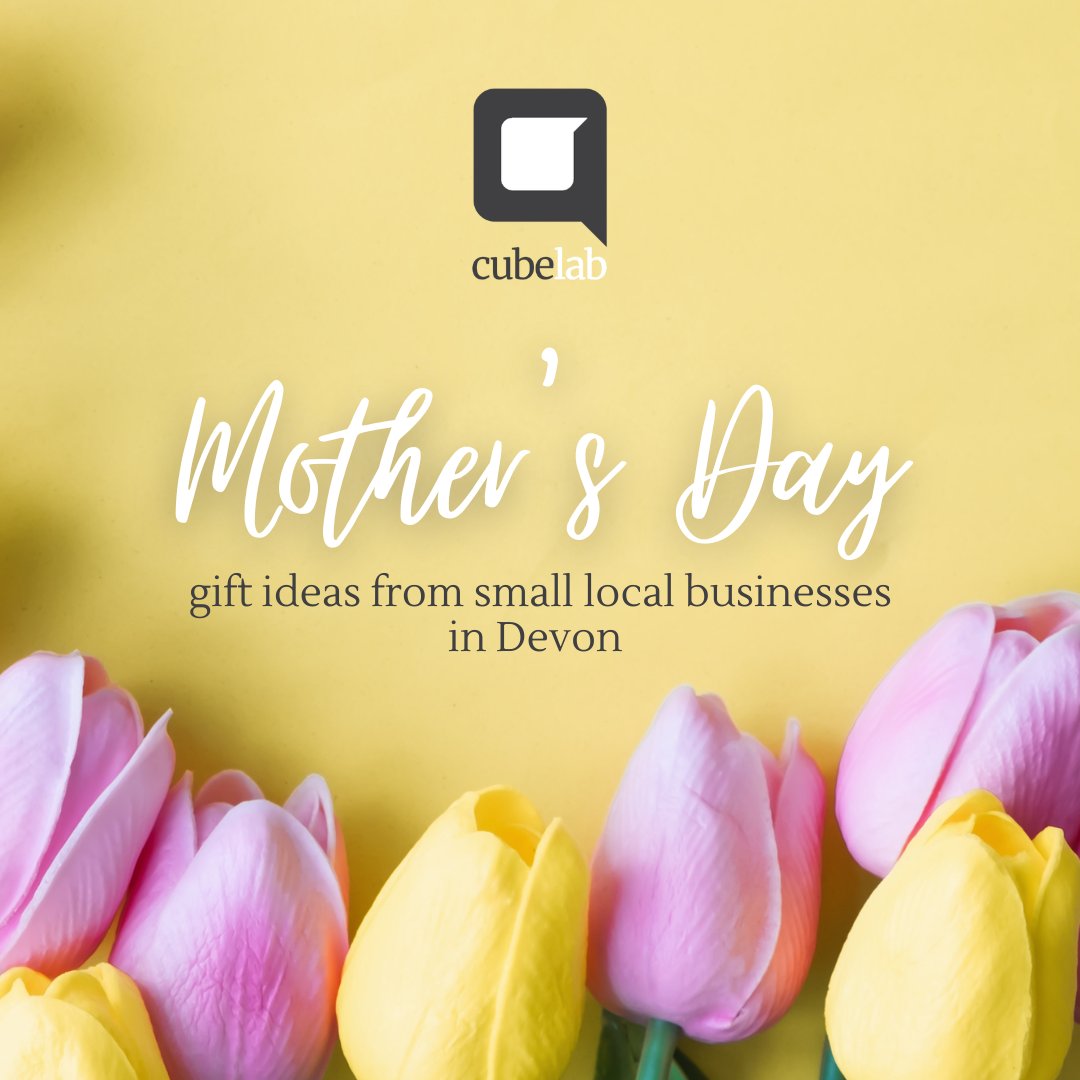thecubelab's tweet photo. Are you passionate about supporting your community and helping businesses thrive? With #MothersDay just around the corner, it's the perfect time to show some love to our #localbusiness here in Devon by getting some amazing and thoughtful #gifts  

#supportsmallbusiness https://t.co/3fxF6GevUW