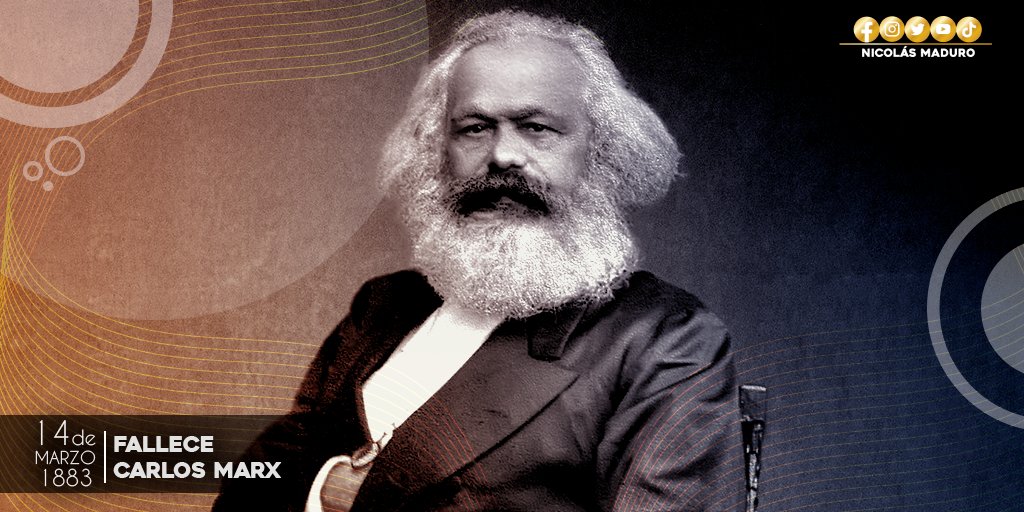 Carlos Marx nos legó como ejemplo una vida de incesante trabajo, dedicada al estudio y a la militancia revolucionaria, su pensamiento e ideas transformadoras fortalecen la conciencia de los Pueblos que luchan contra la explotación del ser humano.