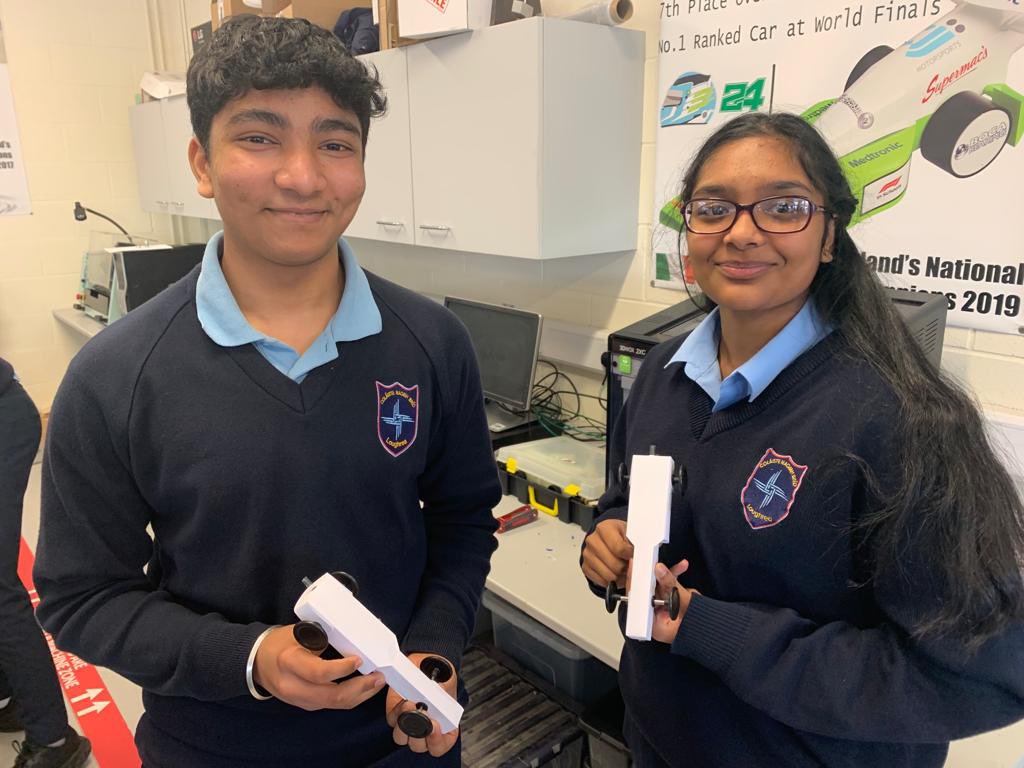 resiliath's tweet photo. Great fun yesterday promoting #STEM and @F1inSchoolsIRL making miniature F1 cars with First Years students. Looking forward to race day next week! 🏎️ https://t.co/64AwgYuRI3