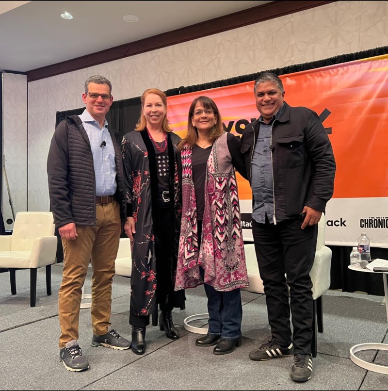 CIA's tweet photo. #SXSW, thank you for coming to see us! We had a full house at our “Spies Supercharged” panel.
Thank you to all who attended, and a special thank you to our panelists who shared their views on #CIA and emerging technologies.
#CIASXSW #SXSW2023 #EmergingTech #STEM #STEAM https://t.co/KZAh7KALCi