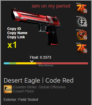 FentHorez's tweet photo. Money moves🤑

Transactions:
  Knife - 96e,  sold for 126e
  Deagle  - 16,  sold for 21e
  M4A1 - 19e, sold for 23.5e
Total  profit 39.5e🥳 https://t.co/OvQqUmnWA8