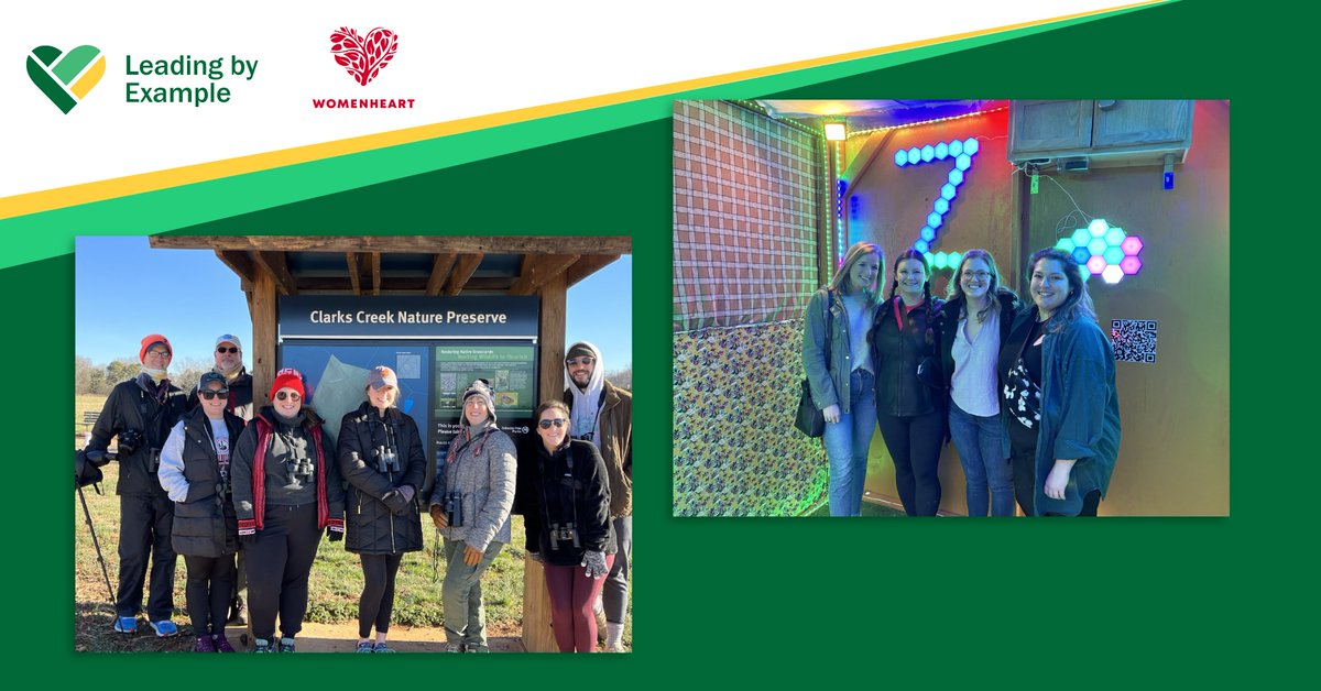 Our team had a great time in February getting together for multiple activities to participate in the WomenHeart step challenge! We're proud to support their mission of helping to improve the lives of women with heart disease.

#philanthropy #womenshealth #heartdiseaseawareness