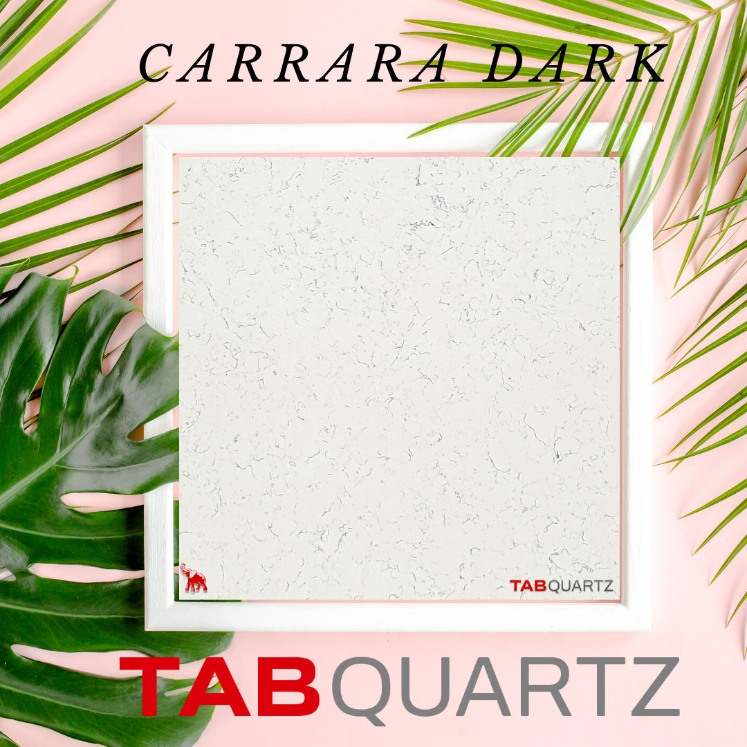 Carrara Dark by TAB Quartz – Smooth natural marble contrasted by sharp blue veins

#TABSurfaces #tabquartz #engineeredquartz #Kitchencountertop #quartzcountertop #marblelook #kitchen #glossykitchen #whitekitchen #interiordesign #homedecor #stonekitchen #instakitchen