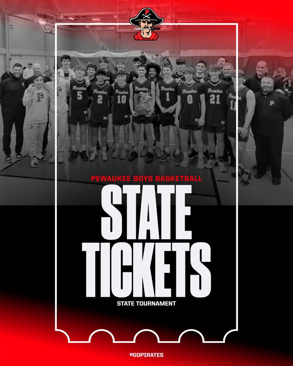 Pewaukee High School (@pewaukeehs) on Twitter photo Hey Pirate Fans!
State Boys Basketball Info for the Pewaukee sections
Link -  expressoticketing.com/wiaa/schoolcod… 
Access Code - ADULTD2T1 Hey Pirate Fans!
State Boys Basketball Info for the Pewaukee sections
Link -  expressoticketing.com/wiaa/schoolcod… 
Access Code - ADULTD2T1