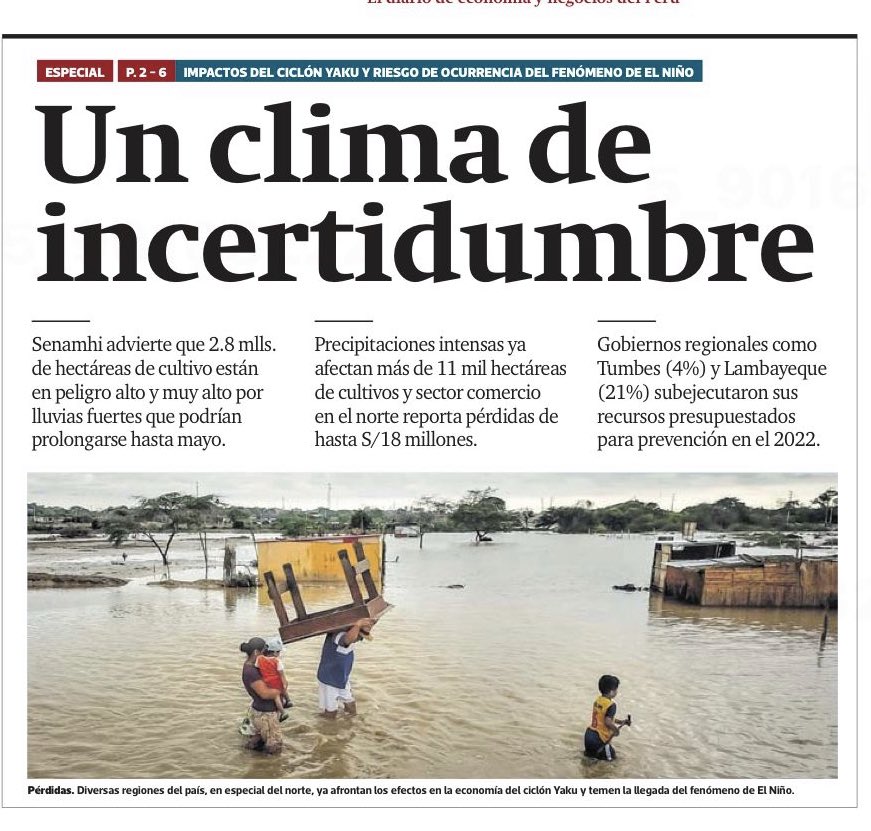 tuestadavid's tweet photo. #Lluvias y #Desastre en Perú. Mientras todos nuestros políticos sigan inmersos en el #populismo y continúen vulnerando la posibilidad de construir verdadero servicio civil y fortalecer institucionalmente al Estado, nunca vamos a salir de este círculo vicioso. https://t.co/12onDAuT7Y