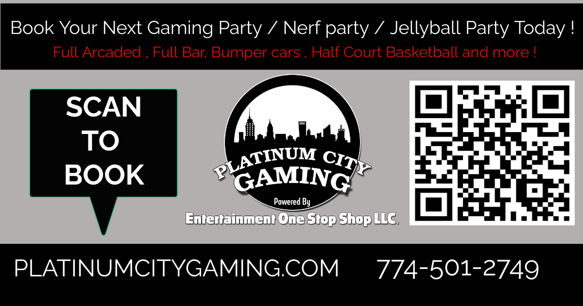 EOSSLLC's tweet image. We offer jelly ball parties,Dodgeball parties,nerf parties here at Platinum City Gaming and so much more. Walk ins are welcome and you can also reserve your time by phone or online. We also can do home visits with Entertainment One Stop Shop LLC. 

ht
conta.cc/3mI4nDQ