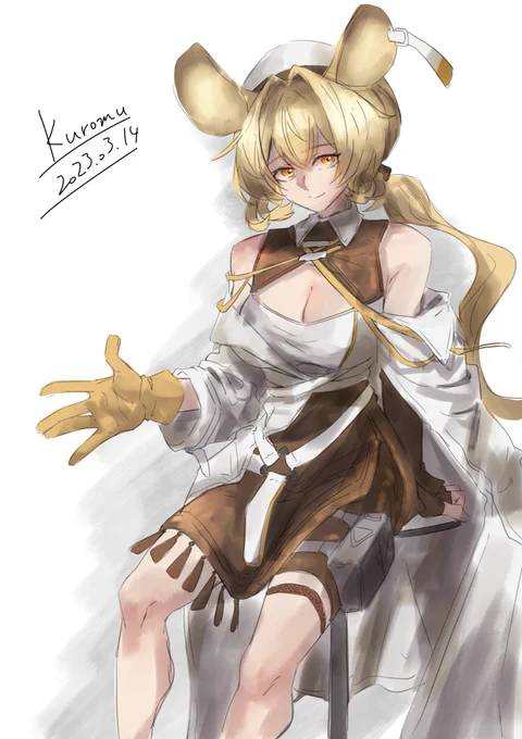 ドロシー#アークナイツ版深夜の真剣お絵かき60分一本勝負  #Arknights #アークナイツ #明日方舟 