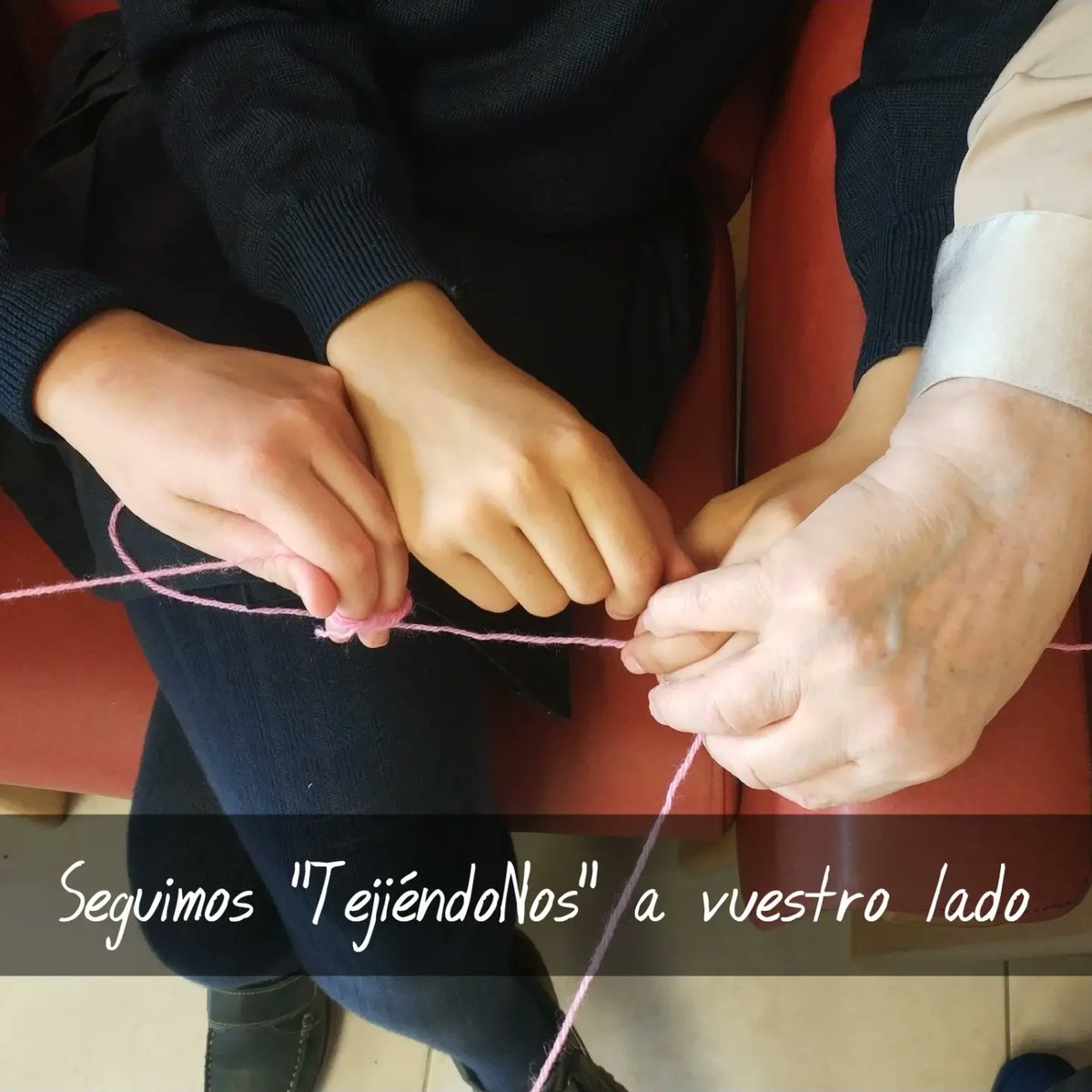 inmaculadacpva's tweet photo. Seguimos trabajando el lema de este año pero esta vez en @BenitoMenniVa ¡Qué suerte poder aprender con vosotros! #programaintergeneracional #envejecimientoactivo @hermanashospitalarias #niñosymayores https://t.co/QKWw1EESW1