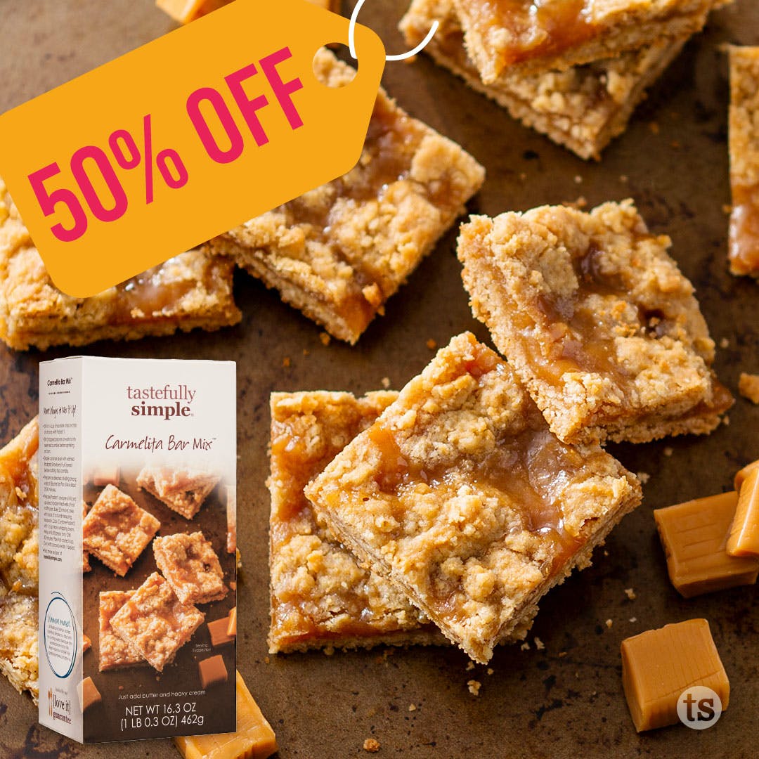 Sweetlady76's tweet photo. Half-off deal on this bar mix! Special enough for company and easy enough for everyday snacking. 
https://t.co/9Qu42taauG https://t.co/1fa7PZKguC https://t.co/Lzmq7oyeW4