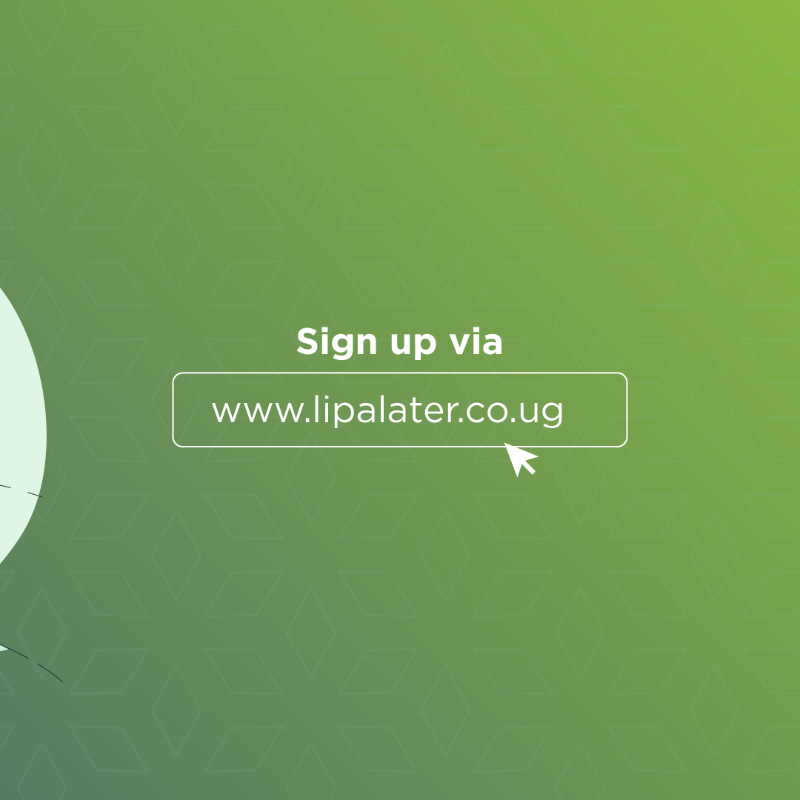 LipaLaterUG's tweet photo. Nothing can stop you from shopping with LipaLater, delivery is available for our up country customers.

Make your application today via https://t.co/h91XMpD6y4