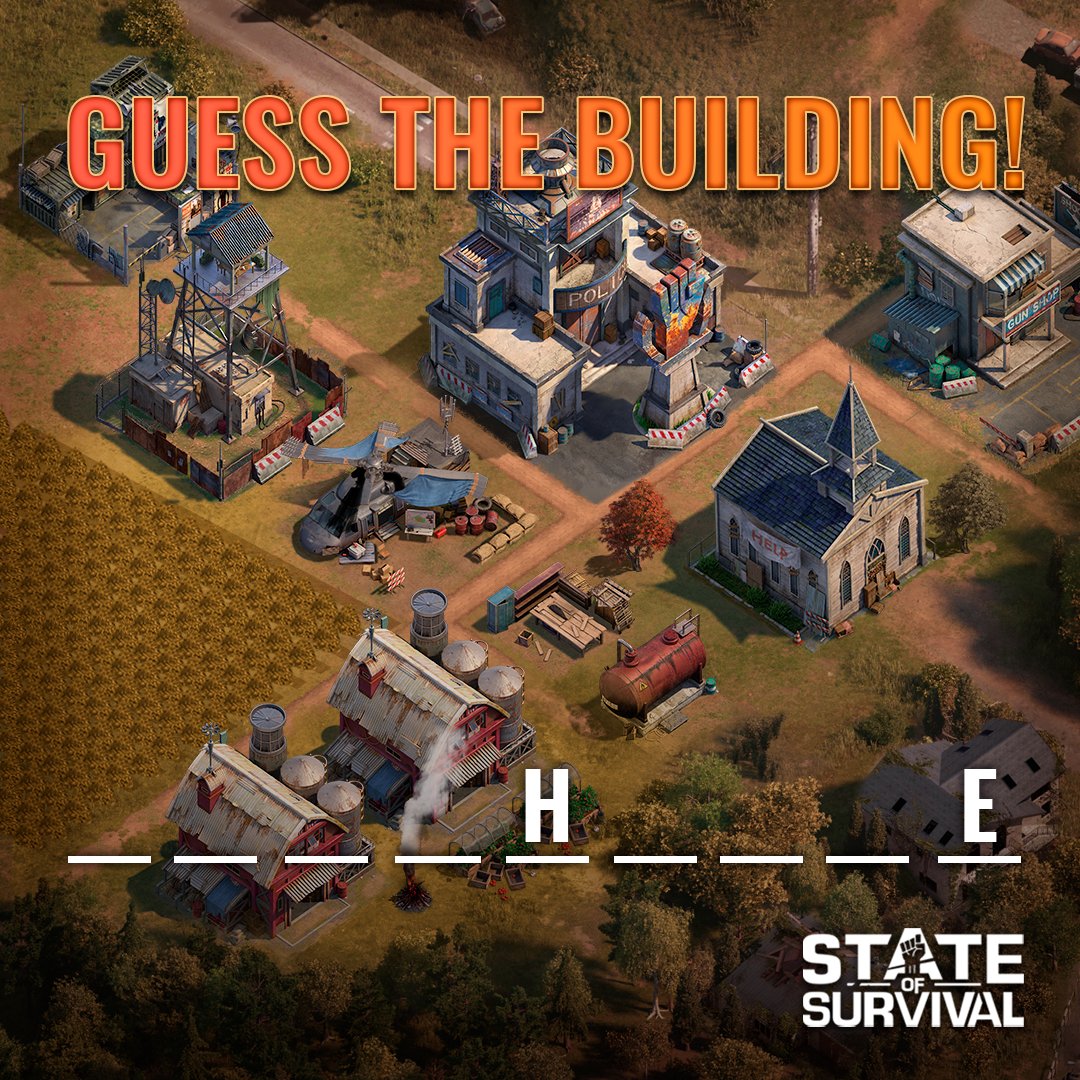 state_survival's tweet photo. Can you guess the building name we are looking for? 📦 How important is it for your settlement?

#stateofsurvival https://t.co/sRwv4LMqK5