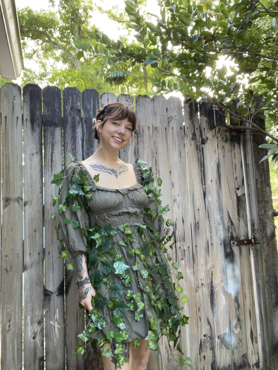 tarnishedivys's tweet photo. My house of stone, your ivy grows
And now I'm covered. Ivy is one my favorite Taylor songs! I’m so excited for this costume for night one of #TampaTSTheErasTour 
 #TSTheErasTour @taylornation13 @taylorswift13 https://t.co/tLzKyzOC9J