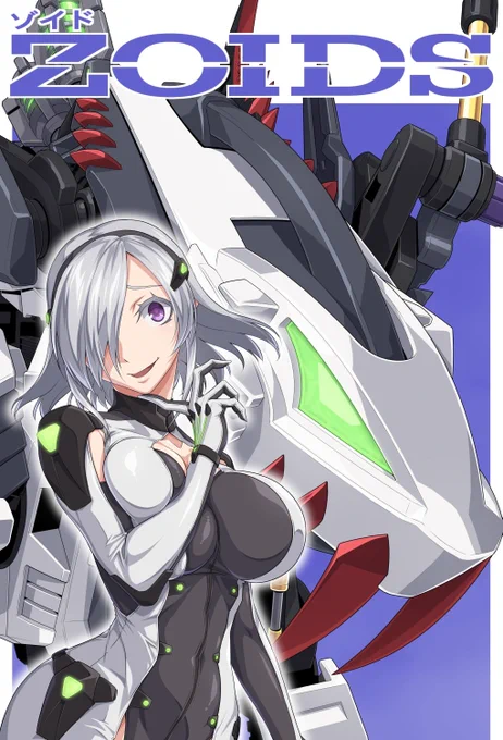 #ホワイトデーは銀髪白髪を愛でる日うちの病み枠偽者枠、ラドミラちゃんです。 