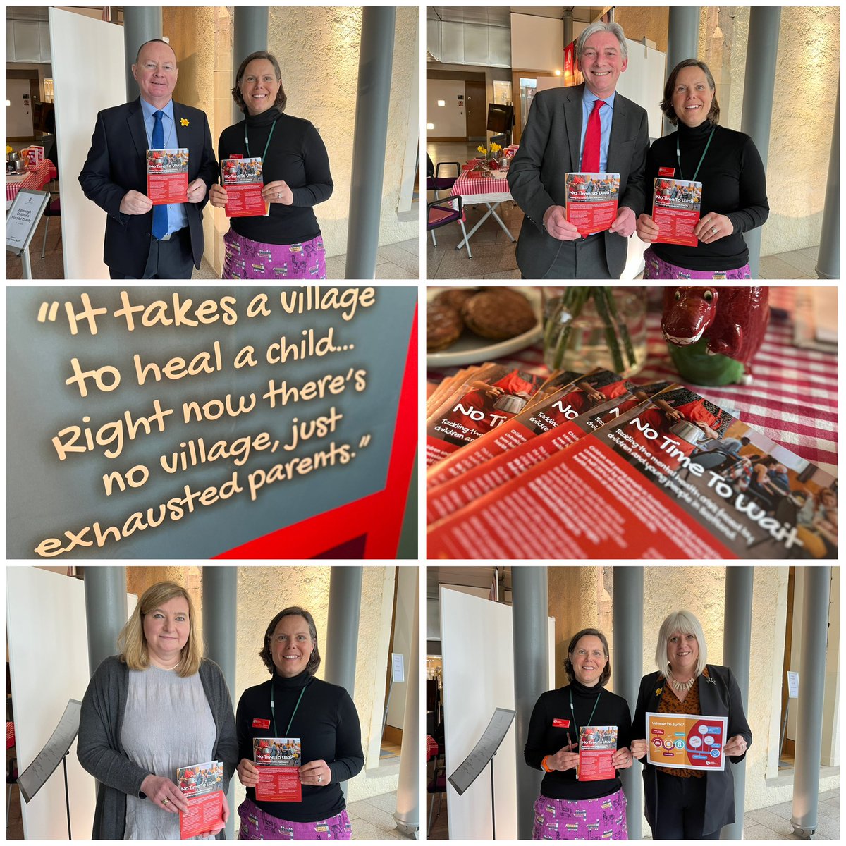 neely_r's tweet photo. Great response @ScotParl today as @echcharity launch our #NoTimeToWait service, tackling the mental health crisis faced by children &amp; young people in Scotland through action (our new pilot service) @LabourRichard @jenni_minto @messagetweet https://t.co/fooHclCgkh
