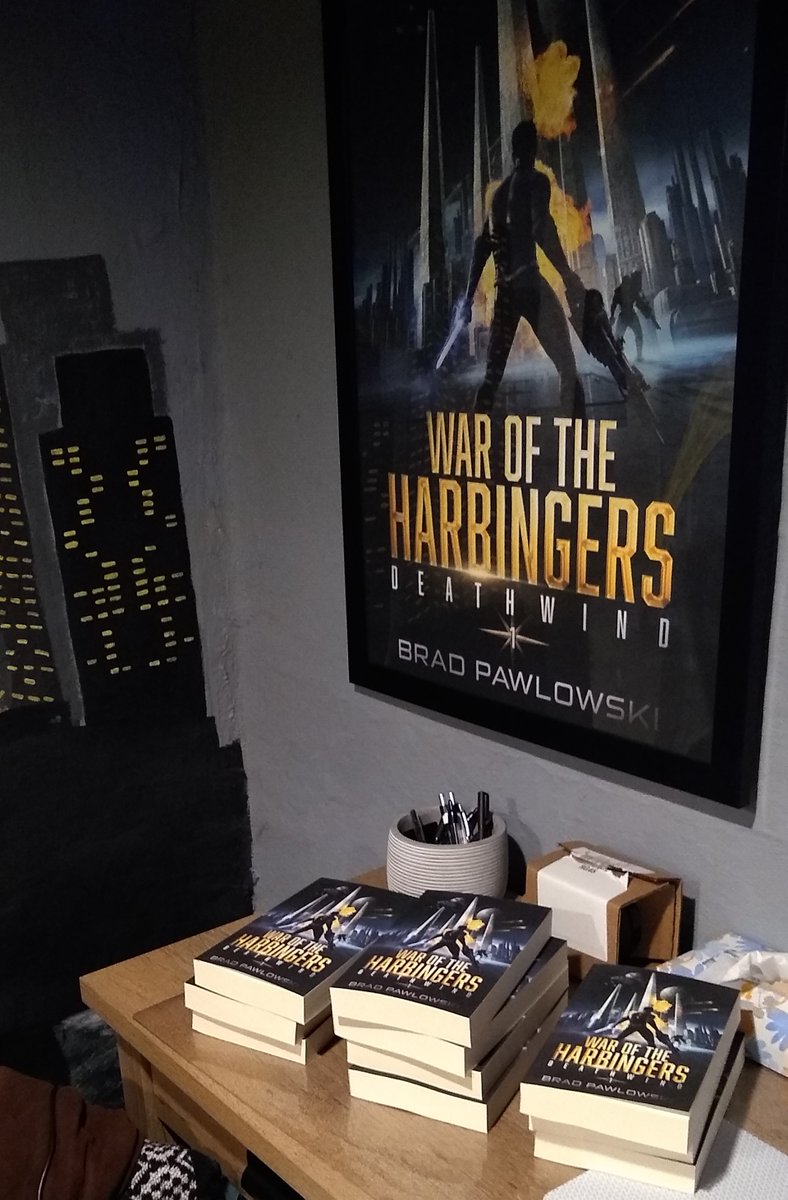 BJPawlowski's tweet photo. Just got my author copies. Time to start signing. :)
#sciencefiction https://t.co/iHDrqoNK5t