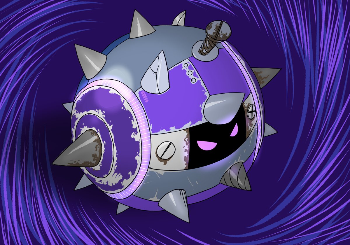 Spike Drone is here to roll over your defenses! 🎳#cardgame #boardgames #art #tabletopgames