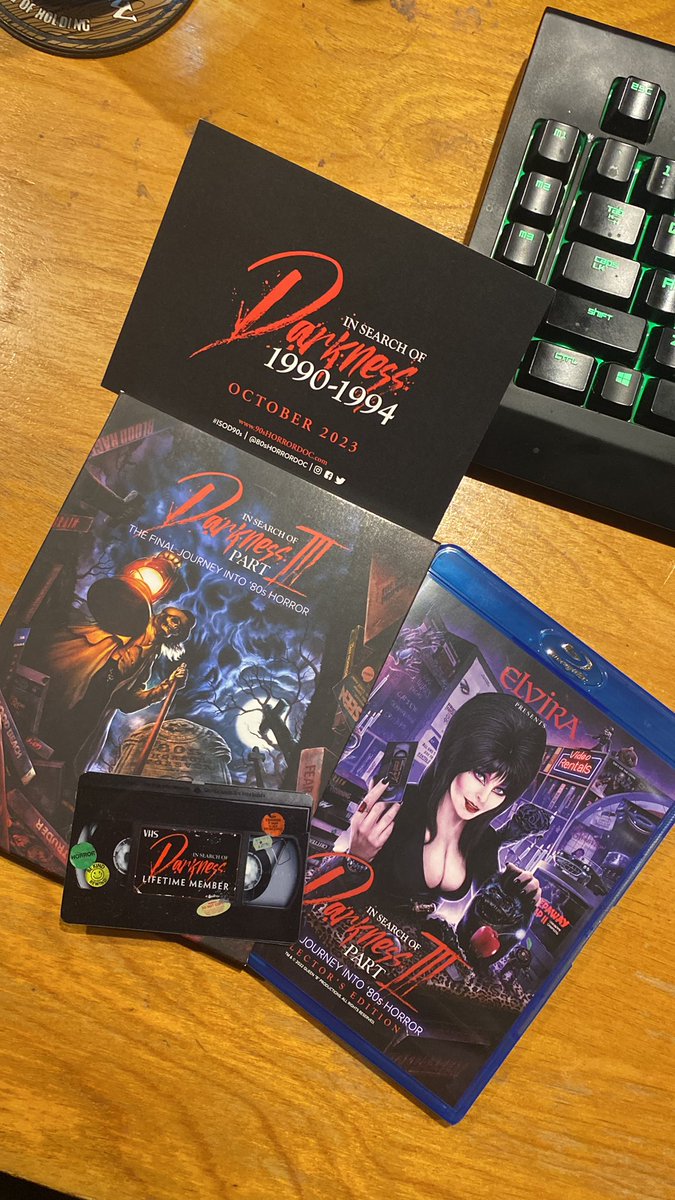 The trilogy is complete!
@80sHorrorDoc @TheRealElvira
#80sHorror #insearchofdarkness