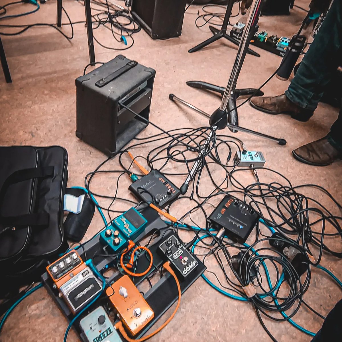 We were getting up to some stuff last night. 

Tickets in bio