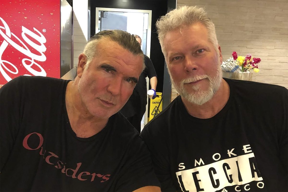 KliqThisPodcast's tweet photo. One year ago today we lost the coolest dude in the room. We love ya, #BadGuy. #ScottHall4Life π€ https://t.co/PSlrcAEkuw