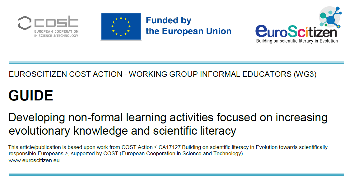joelyndelima's tweet photo. After two years of work, 11 collaborators across 8 countries, 73 pages, and 22257 words - our guide is on developing #InformalEducation activities for #EvolutionEducation finally ready: https://t.co/P6UZzbJ1OE

This was an @EuroScitizen collaboration funded by #COSTAction https://t.co/0CAIk7CiMP