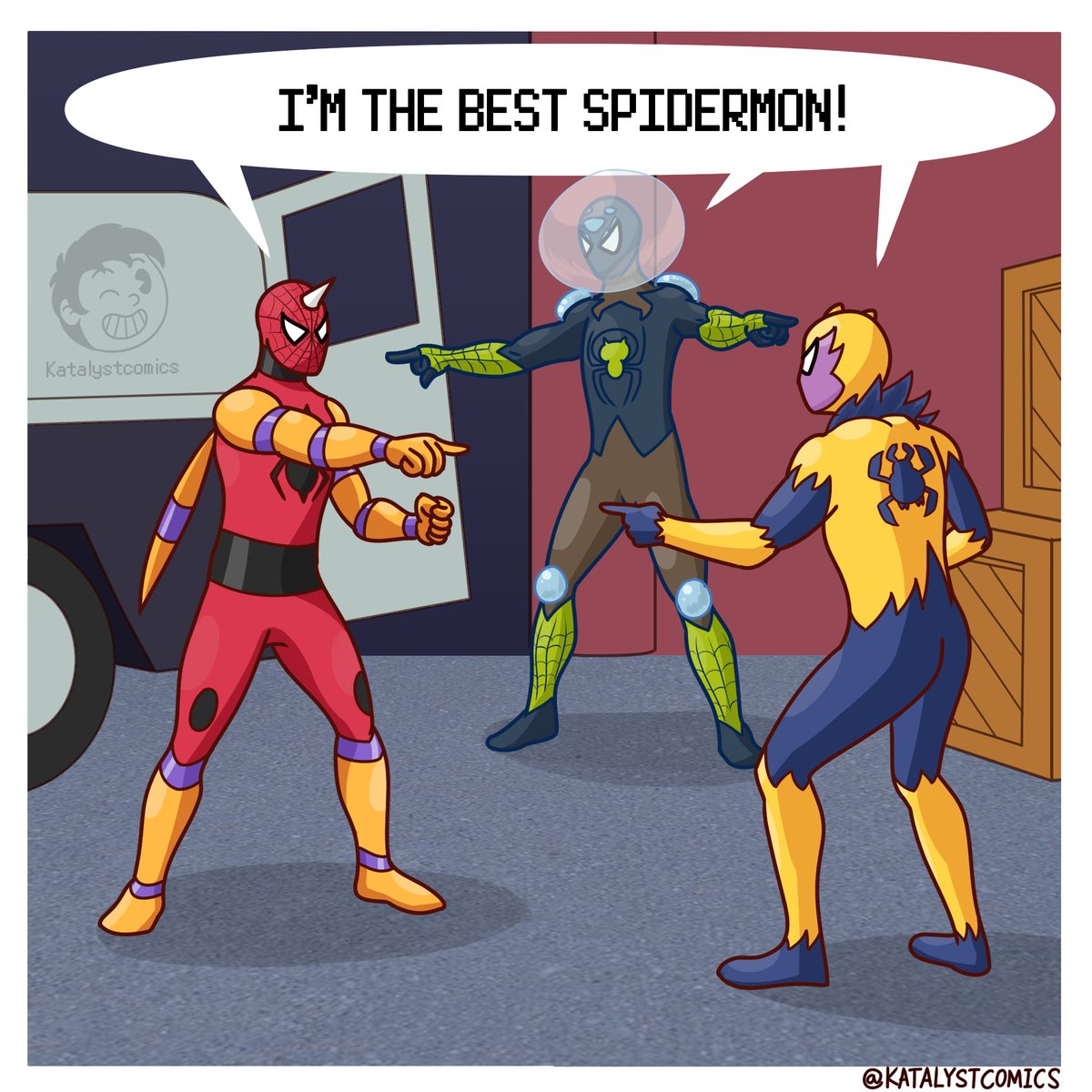 So who is the best Spidermon? #pokemon #comic #comics