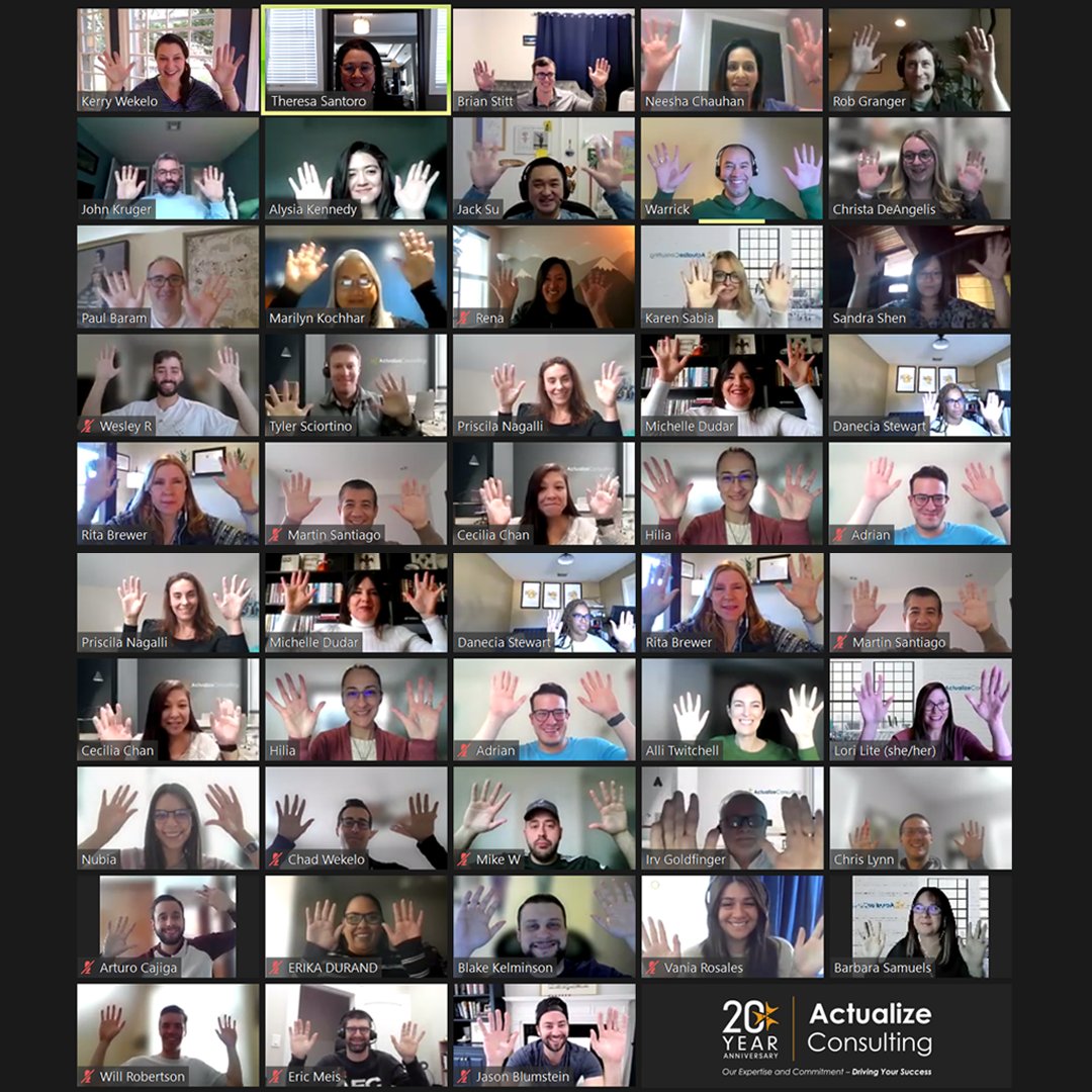 kerrywekelo's tweet image. I am so proud to be a part of @actualizellc celebrating 20 Years! #consulting #smbiz #congrats