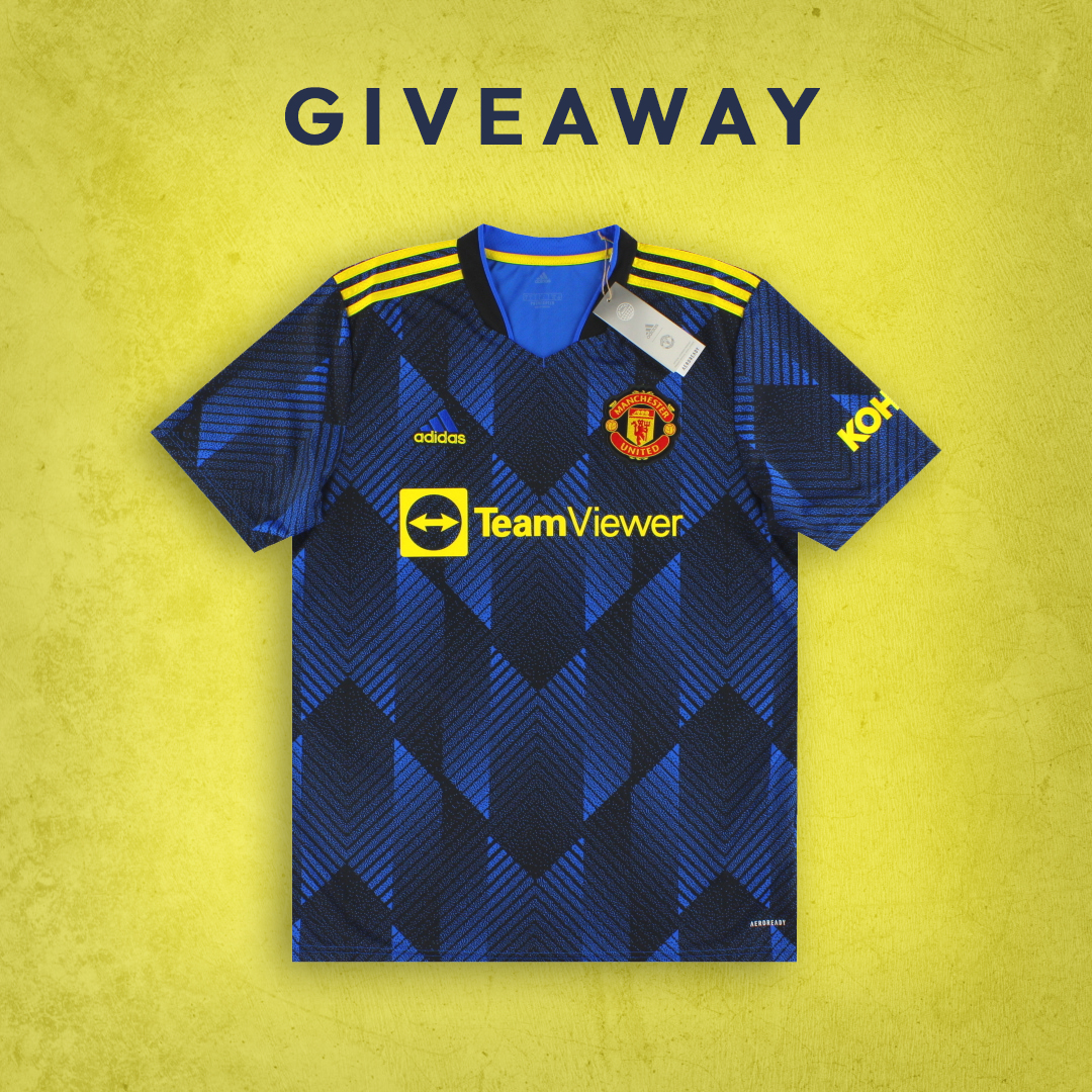 GIVEAWAY: Another chance to enter our 2021-22 Manchester United third kit giveaway

To Enter
1. Like and RT this post
2. Follow us <a href="/VFshirts/">Vintage Football Shirts</a>
3. Comment #mufc

Winner announced tomorrow