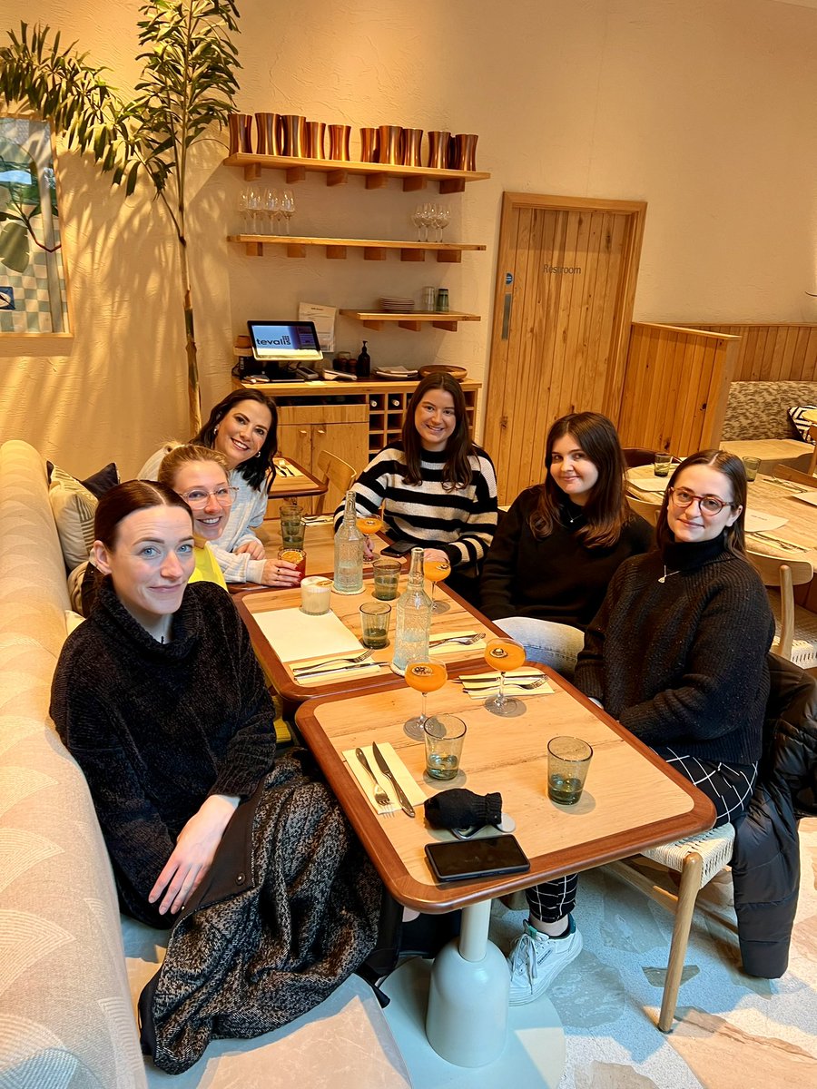 nicciloudon's tweet photo. One last team lunch before farewelling Kirstie back to Australia after 8 years at @TalonOOH 😢 https://t.co/C1nmVDzGvH