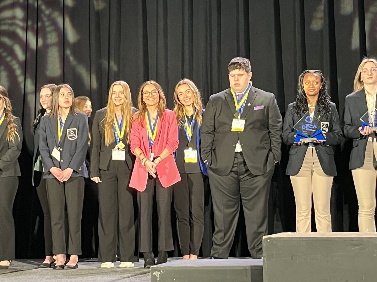 3 finalists in Hospitality and Tourism Operations Research Event! Way to go Callie, Abby, and Brooke!!!