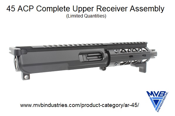 mvbindustries's tweet photo. 🏃‍♂️Run🏃‍♂️to our website and check out our 45 ACP Complete Upper Assembly now in Stock!🔥🔥In the .45 ACP tab🔥🔥 https://t.co/1mVEI8rV4q https://t.co/HewQGmy9wF