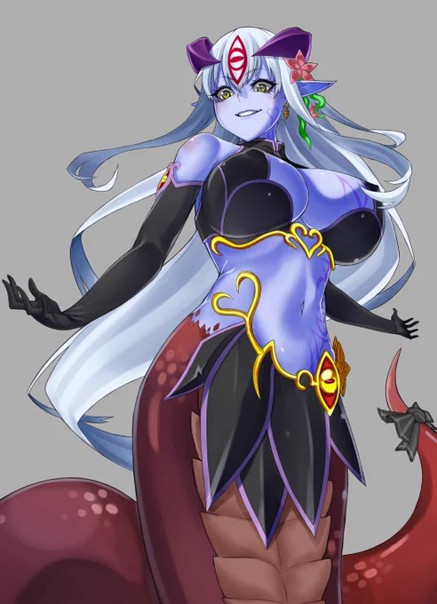 #ホワイトデーは銀髪白髪を愛でる日 銀髪白髪、もんむすくえすとの魔王さましか無かった 