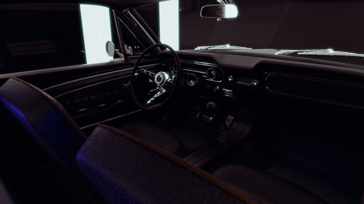 ShiroDesignsOF's tweet image. Una bestia legendaria con belleza modernizada

#blenderart #Ford #Mustang #classiccar