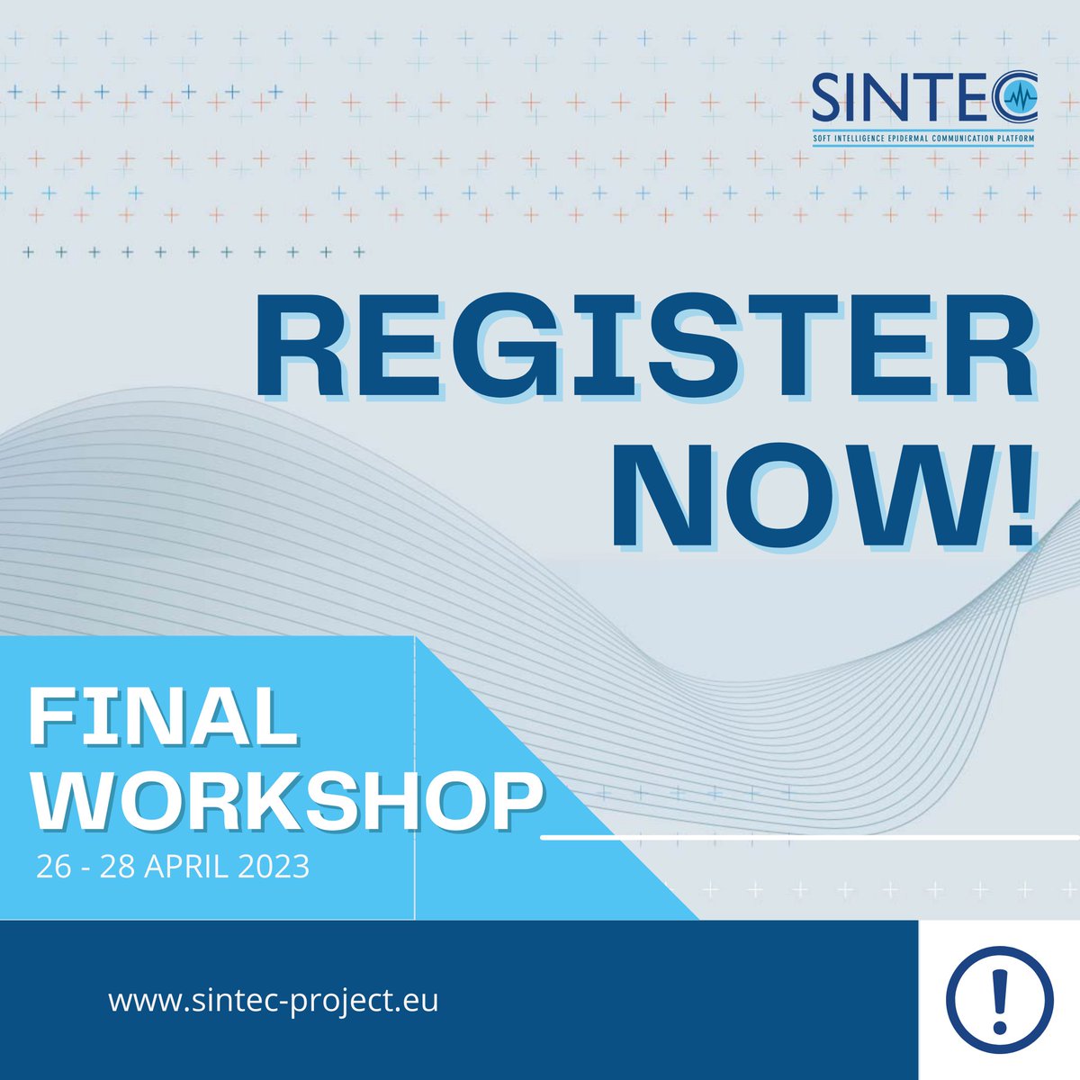 persimmoneu's tweet photo. π Get ready for the #SINTEC Project Final Workshop on "Smart Bioelectronic and Wearable Systems" happening in Uppsala from 26-28 April 2023.
π Join us to discover cutting-edge advancements in wearable technology! Discover the invited speakers below π
#SmartBioelectronics https://t.co/8Bc5f01CQm