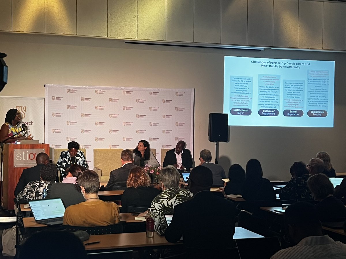 Hester Klopper 🇿🇦 (@klopperhc) on Twitter photo Rooted in Africa but global in reach – almost 10% of SU’s postgraduate students are international. SU brought together our global partners and the focus today was on the importance of transnational research communities. <a href="/StellenboschUni/">Stellenbosch University</a> Rooted in Africa but global in reach – almost 10% of SU’s postgraduate students are international. SU brought together our global partners and the focus today was on the importance of transnational research communities. <a href="/StellenboschUni/">Stellenbosch University</a>