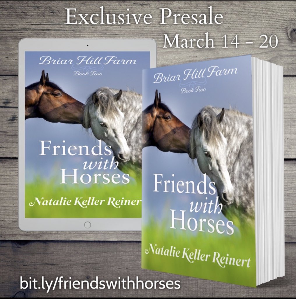 Get it now! FRIENDS WITH HORSES is exclusively available from my store. #Equestrian Women’s Fiction, characters you love. Bit.ly/friendswithhor…