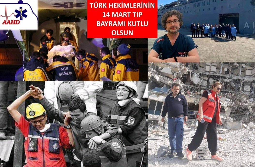 Tarih boyunca her zaman yerde korkusuzca görev yapan Türk hekimlerinin 14 Mart TıpBayramı kutlu olsun. #AAHD #TrTATD