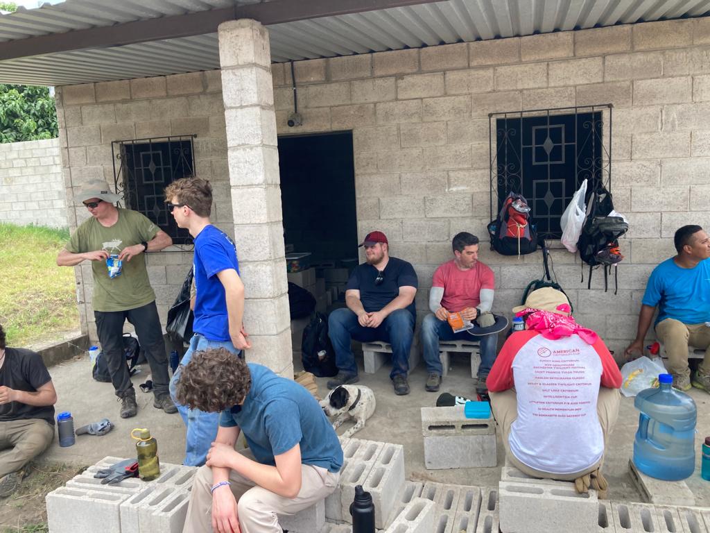 More highlights of the service trip so far. <a href="/WeAreChaminade/">Chaminade College Preparatory School</a> #EstoVir