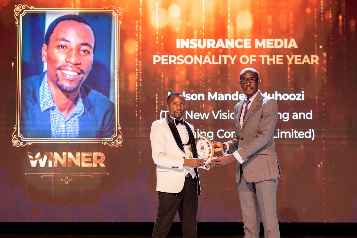 IRA UGANDA (@irauganda) on Twitter photo Insurance Media Personality of the year.
Congratulations <a href="/NelsonMuhoozi/">NELSON MANDELA MUHOOZI</a> of the <a href="/newvisionwire/">The New Vision</a> for being the winner.
#innovationAwards2022 #DrivingInsuranceGrowth Insurance Media Personality of the year.
Congratulations <a href="/NelsonMuhoozi/">NELSON MANDELA MUHOOZI</a> of the <a href="/newvisionwire/">The New Vision</a> for being the winner.
#innovationAwards2022 #DrivingInsuranceGrowth