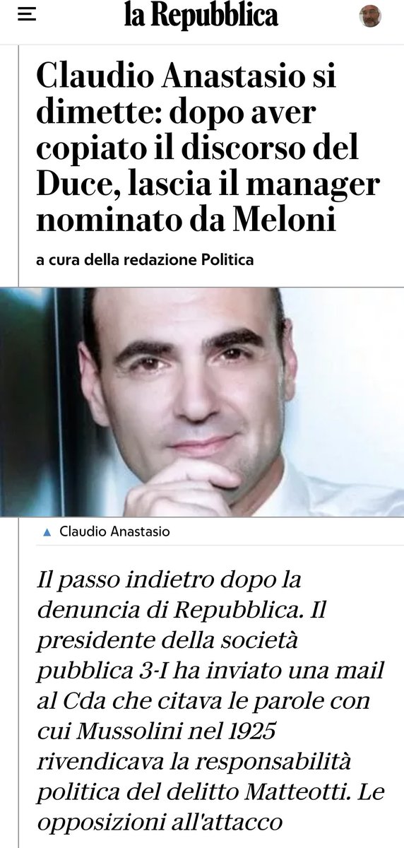 aureomuzzi's tweet photo. #Meloni sarà capace, ma i suoi un disastro. Più che cambiare il suo partito, cambi partito. #FdI #Anastasio https://t.co/jmFwQpiXRM