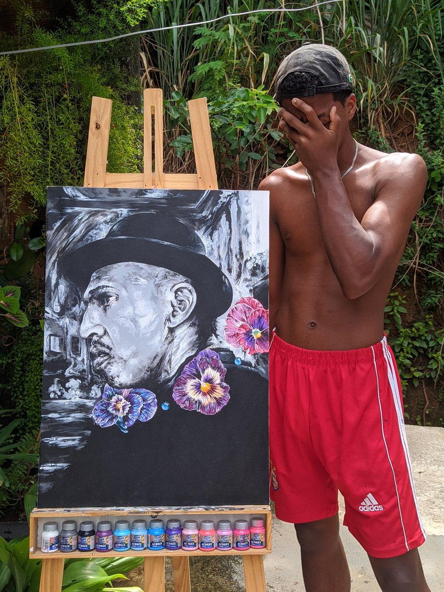 bee7boy's tweet photo. "Mano Brown e os seus amores perfeitos"
(50×70) — acrílica sobre tela

Impulsionar essa é sinal de força! 

Meu instagram: @bee7boy https://t.co/0JidRDrI2t
