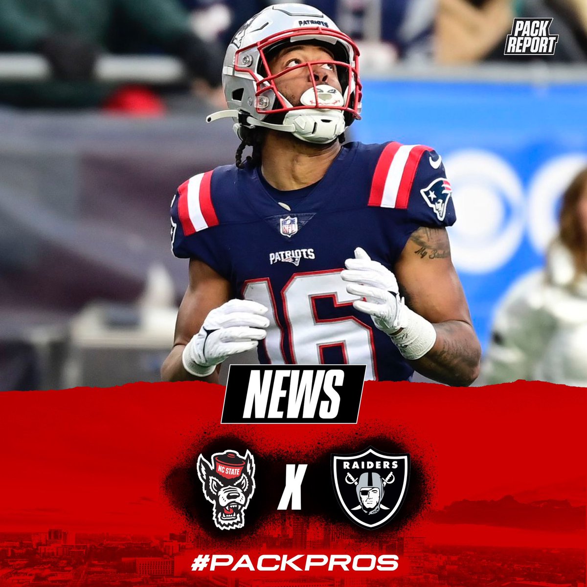 Jakobi Meyers is signing with the Raiders on a 3-year, $33M contract with $21M guaranteed. 💰 #PackPros