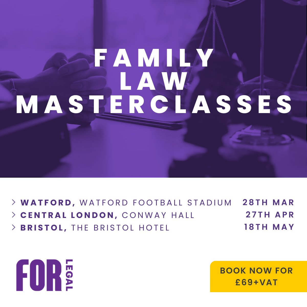 There’s only two weeks, until our Family Law masterclass in Watford! 
Katharine Bundell is an expert in the field of family law, she is known for her ability to simplify complex legal concepts. Register now: eventbrite.co.uk/cc/family-law-…
#familylaw #LearningWithoutLimits
