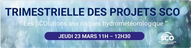 ConnectbyCNES's tweet image. ⛈ Quels apports des données satellite face aux évènements #hydrométéorologiques?
✅ Réponses lors de la 8e Trimestrielle #SCO, où trois projets présenteront leurs méthodes.
🗓️ 23.03 - 11h-12h30
Inscrivez-vous! 👉bit.ly/3LimwT7