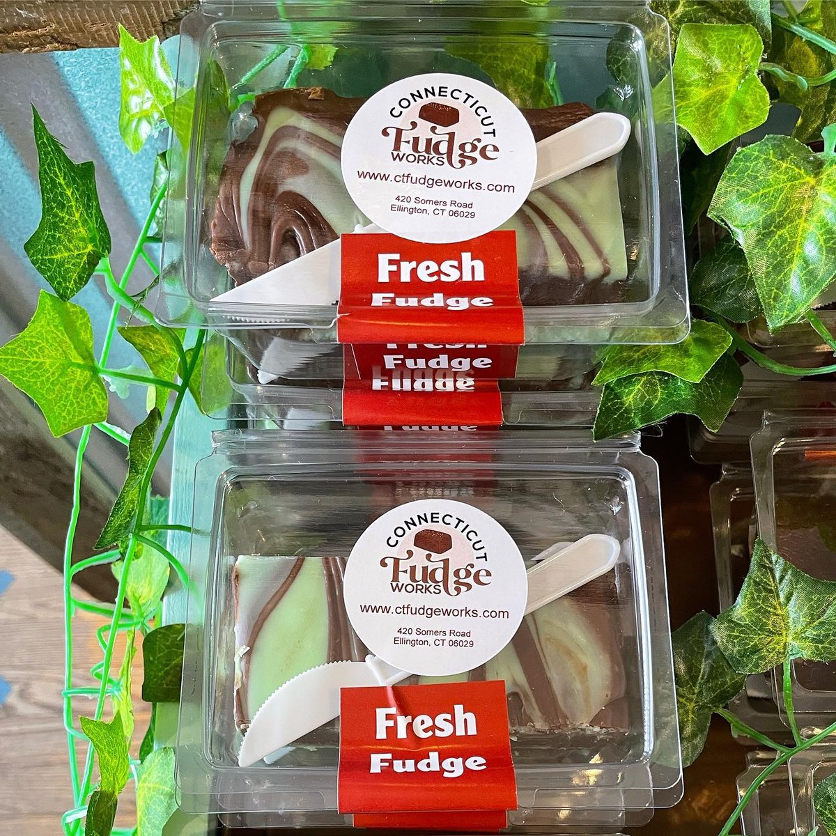 We have it on good authority that this is one of @CTFudgeworks best flavors! ☘️☘️☘️ Pick up some of our delicious chocolate mint fudge for a perfect St. Patrick’s day treat! 🍀🍀🍀

ctfudgeworks.com/where-to-buy-o…