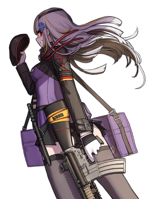 #少女前線 #ドルフロ #소녀전선 다음 서코에 다듬어서 아크릴로 출시할 우리형(416옷입음);;;;;;;;;; 