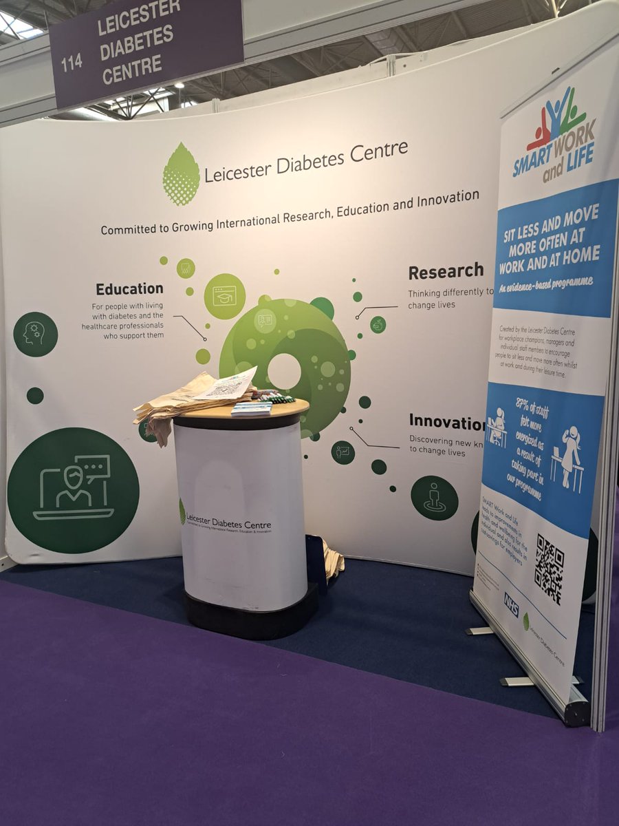 DESMOND_Tweets's tweet image. Here we are at stand 114! If you're at the Health &amp;amp; Wellbeing at Work Show make sure to say Hi to our colleagues from @LDC_tweets #smartworkandlife #healthandwellness #healthandwellbeingatwork