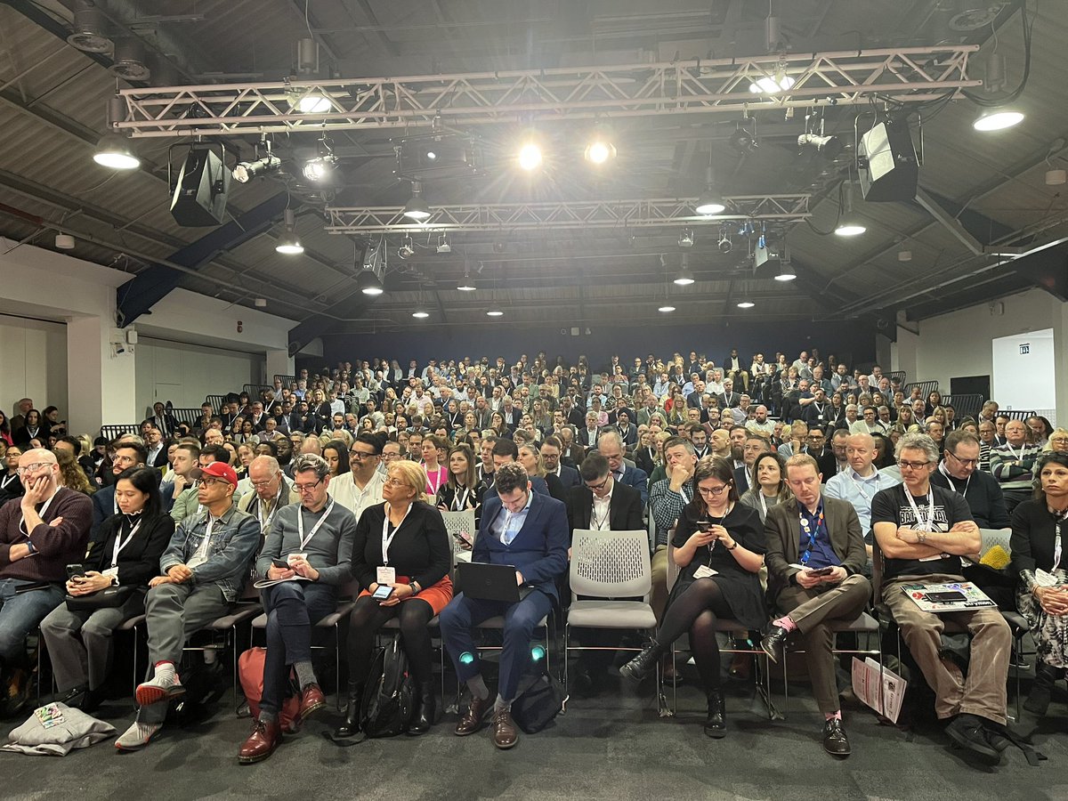 Standing room only in opening keynote on National Policy at#dhrewired23